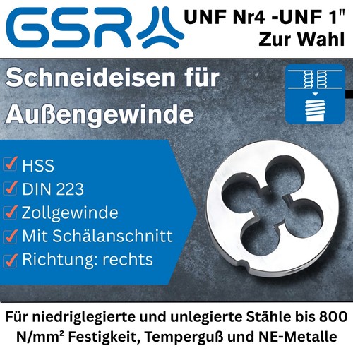 Gsr profi gewindeschneideisen - gsr,