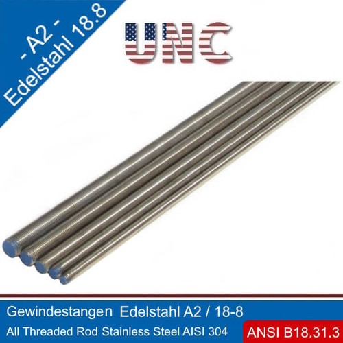 Unc gewindestange edelstahl - gewindestange, a2