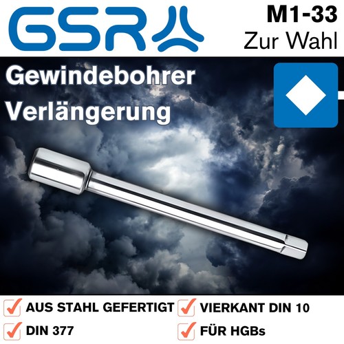 Gsr gewindebohrer vierkant - gewindebohrer,