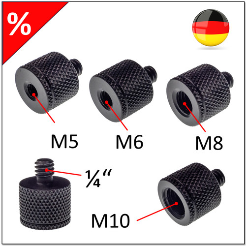 Adapterschraube 4 auf - 1, x
