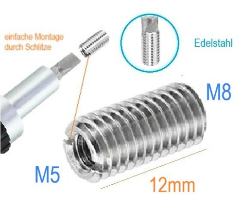 Auf gewinde adapter 12mm - auf,